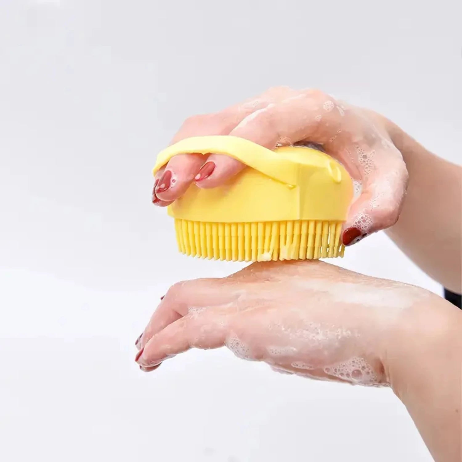 Silicone Bath Brush - Soft Flexible Body Scrubber in USA