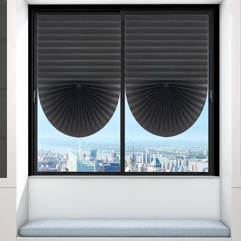 Blackout Blind Window Pleated Blinds Cordless Shade in USA