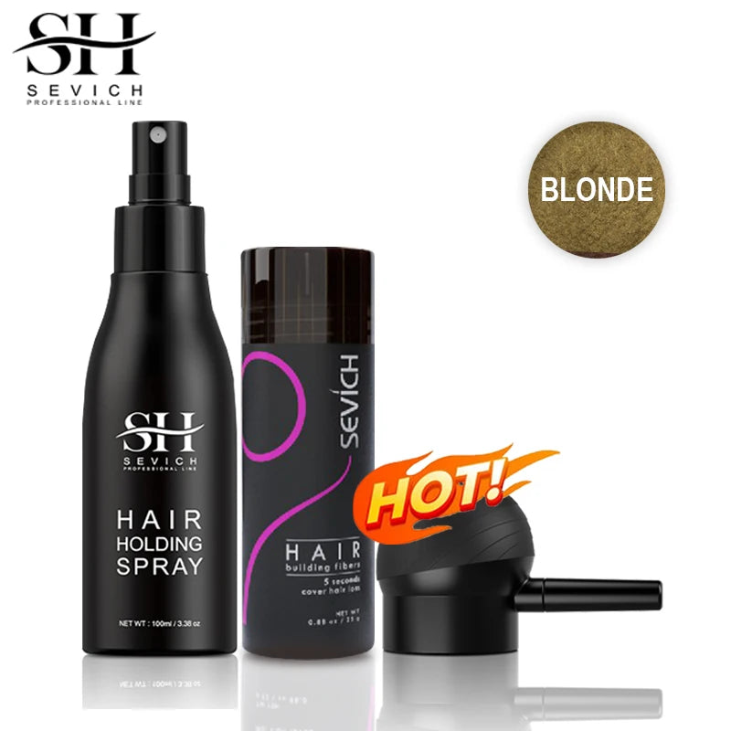 Hair Fiber Powder+Hair Styling Spray+Nozzle Applicator in USA