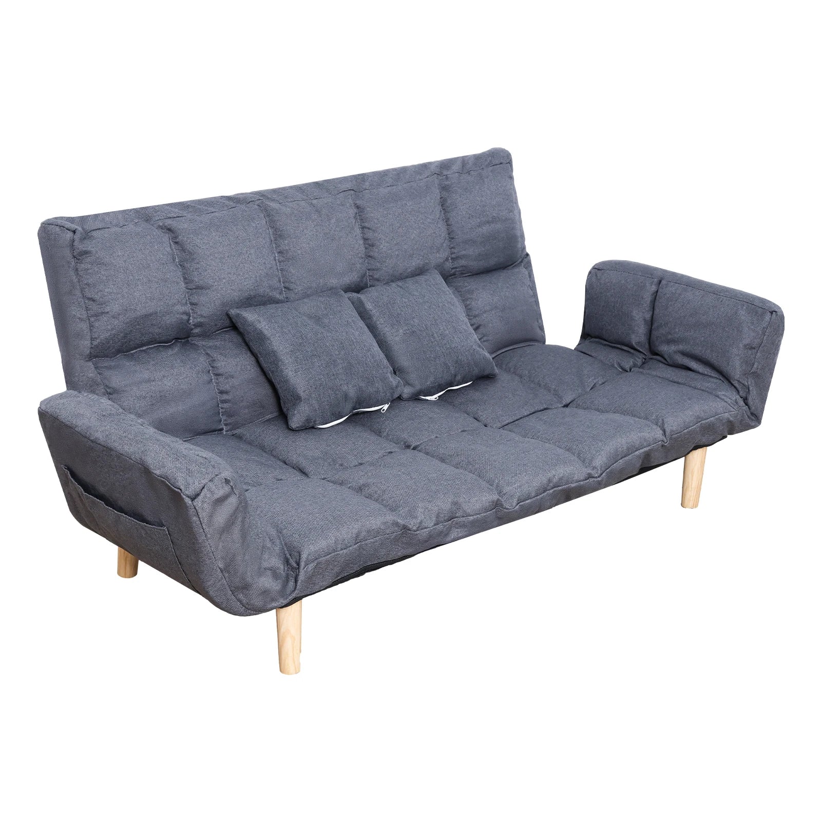 Loveseat Sofa Modern Living Room Recliner Sofa, IN USA.