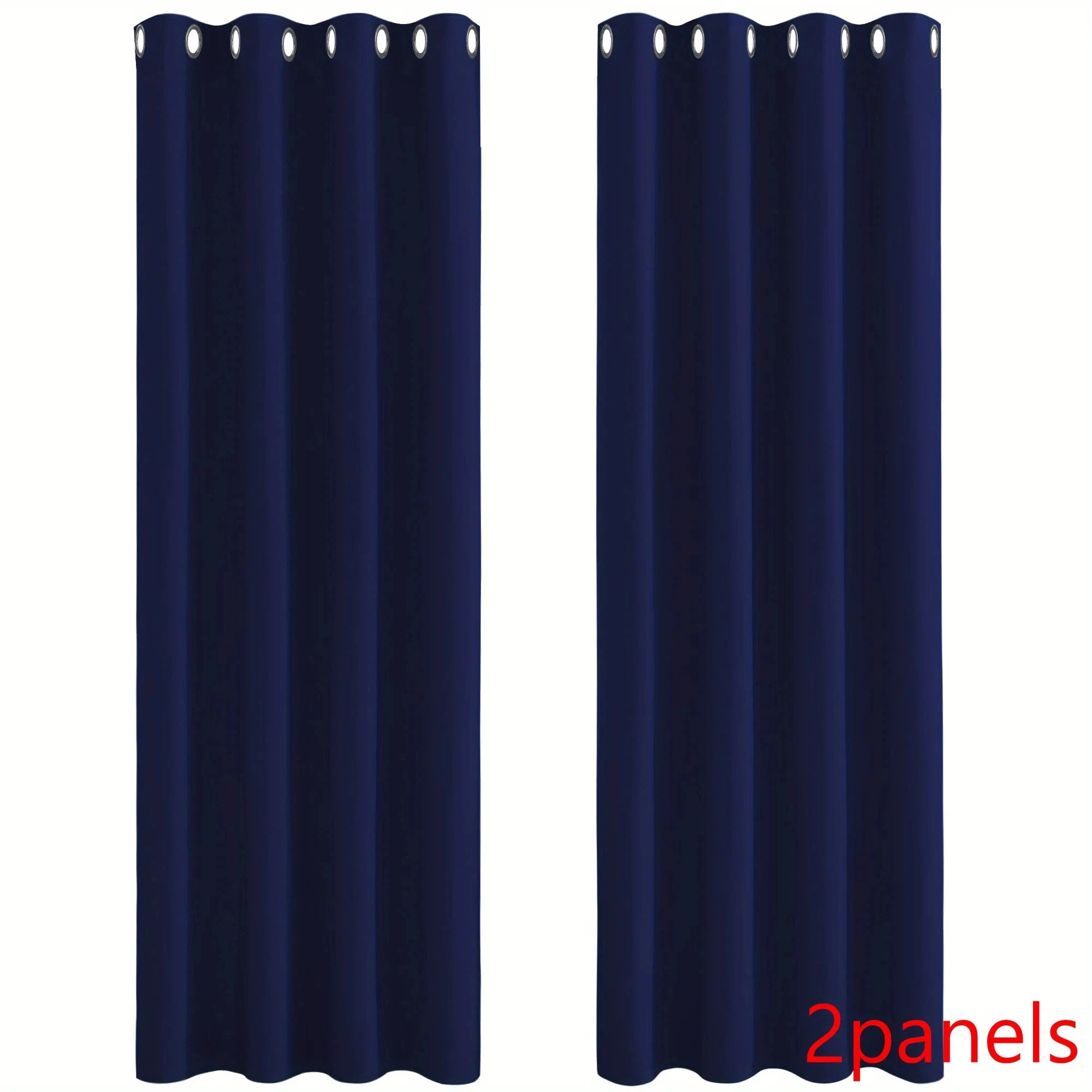 Grommet Solid Blackout Curtains Bedroom in USA