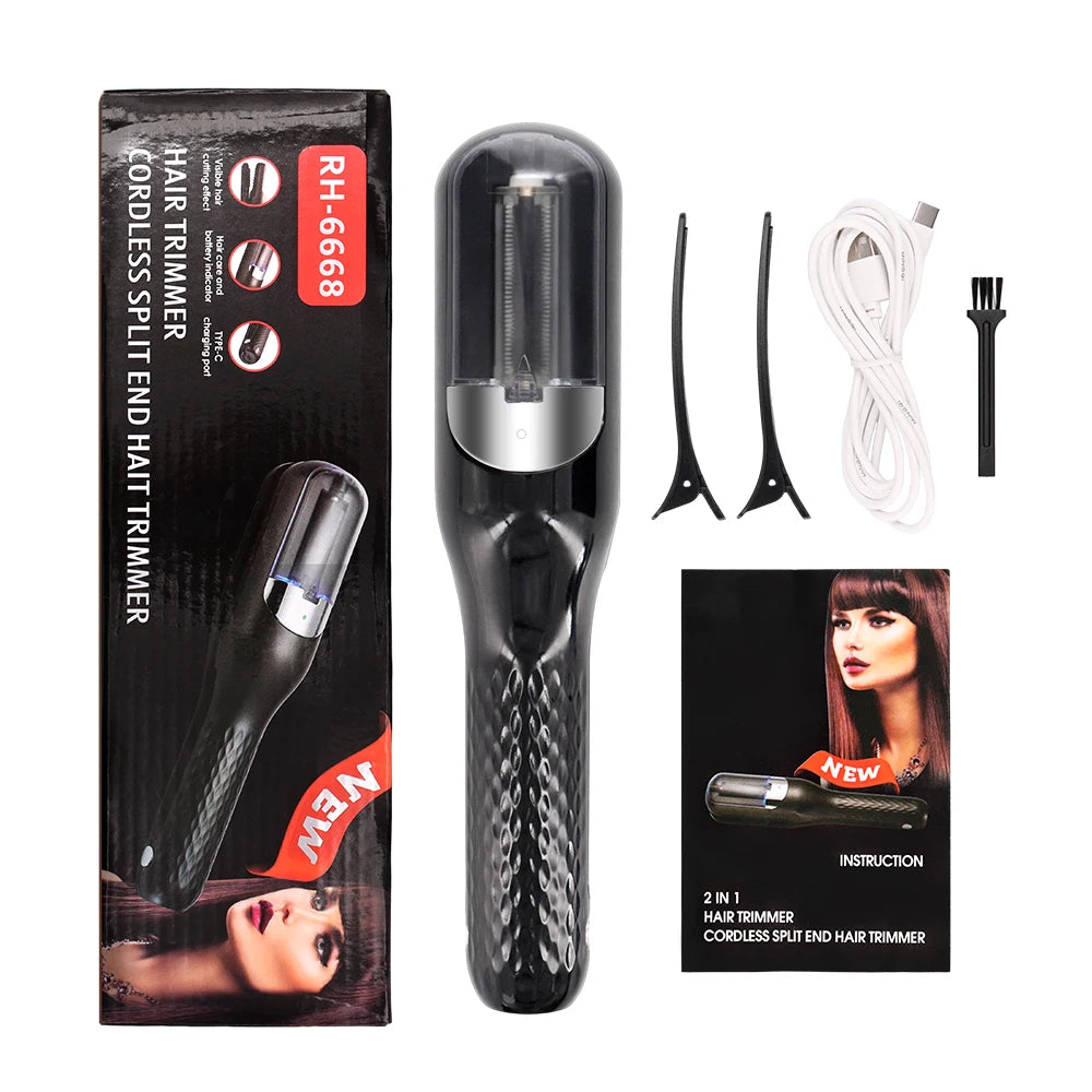 Hair Split Ends Trimmers Automatic Split End Remover Damaged Hair Repa