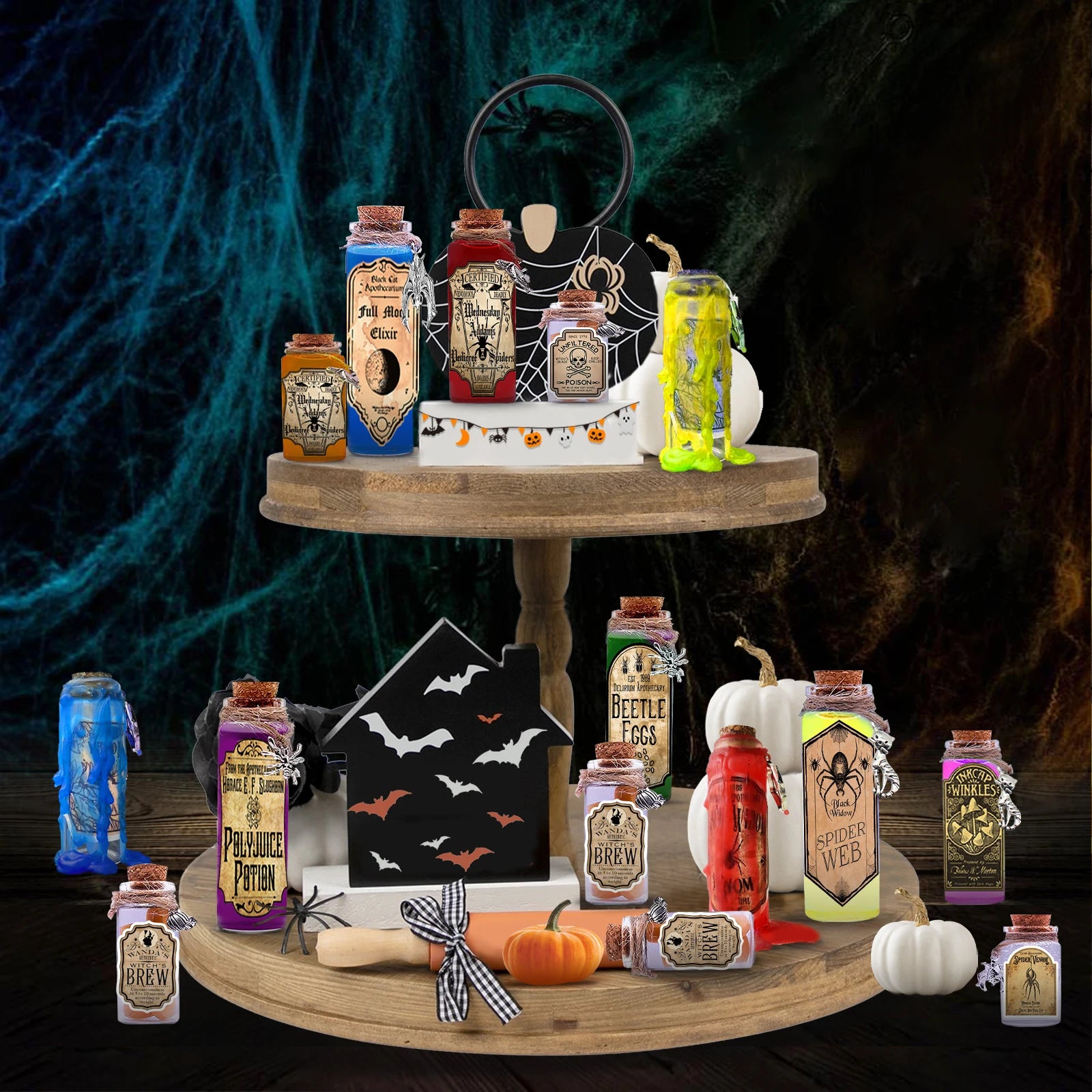 Halloween Potion Bottles Cork Halloween Decorations in USA