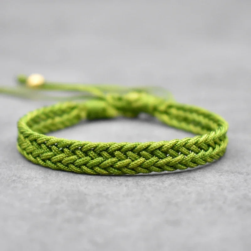 Handmade Braid String Bracelets Colorful Yoga in USA